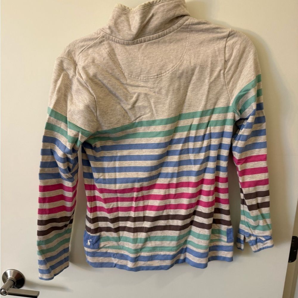 Joules Striped Cotton Pullover - Picture 4 of 4